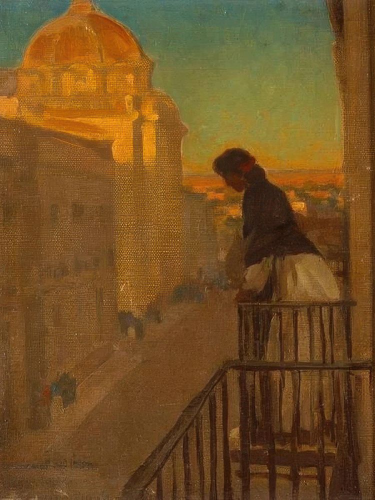 From a Balcony in Guadalajara 1905