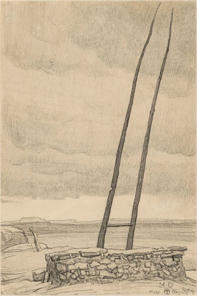 Kiva Poles of Walpi 1922