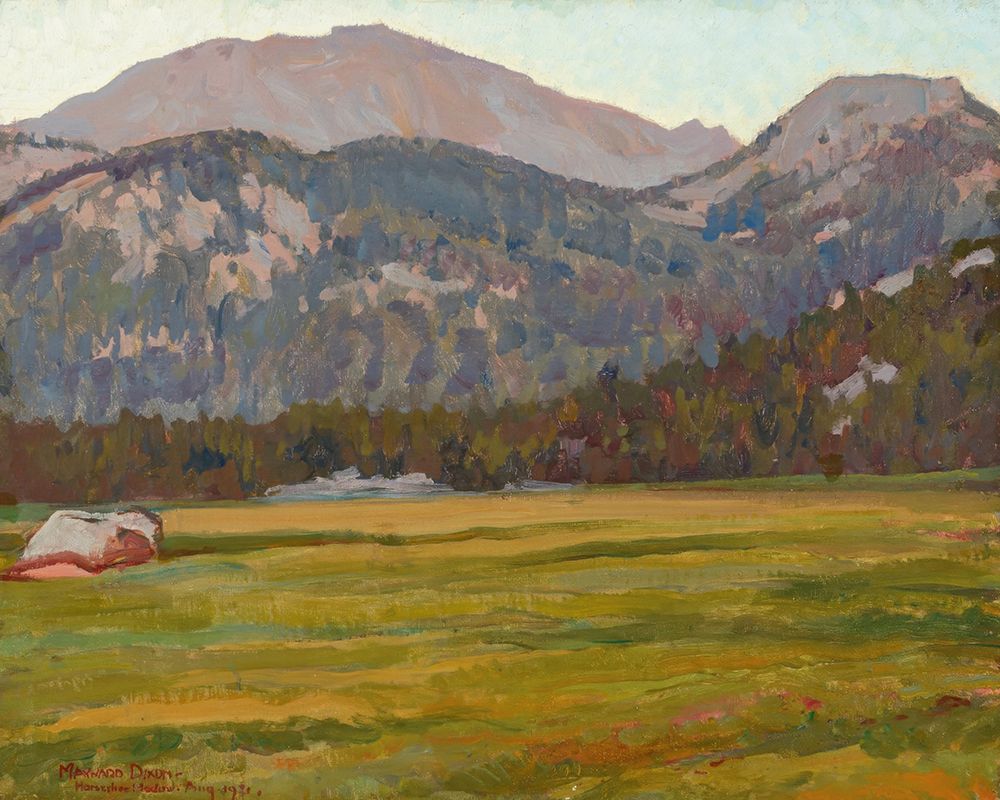 Meadow and Mountain 1921