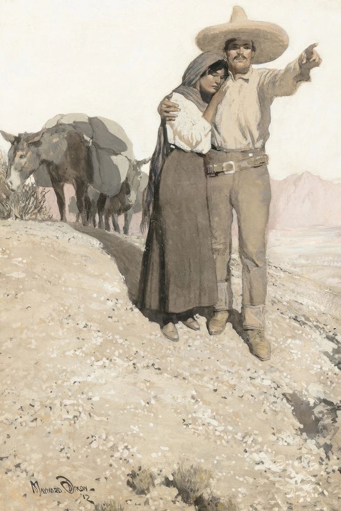 Mexican Man and Woman 1912