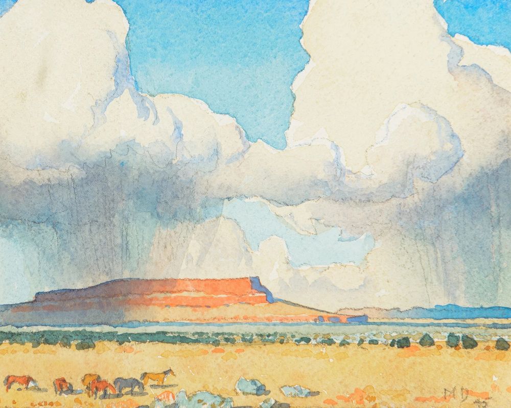 Rain on the Mesa 1945