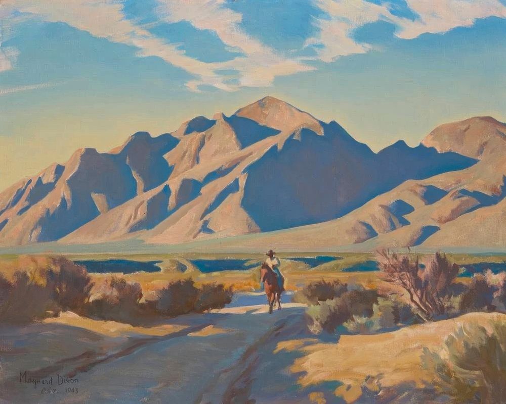 Road to the Mountains, Santa Catalina Range 1943