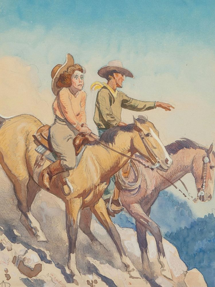 Scenery, from Dude Ranch Series 1941