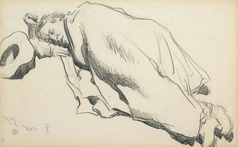 Sleeping Cowboy 1908