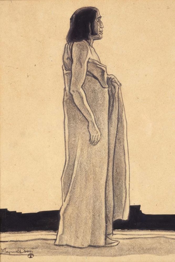 Standing Indian