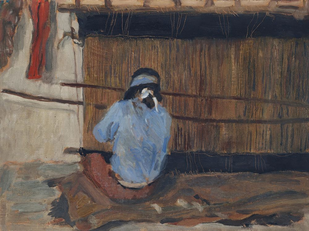 Study for Hopi Weaver ca 1921