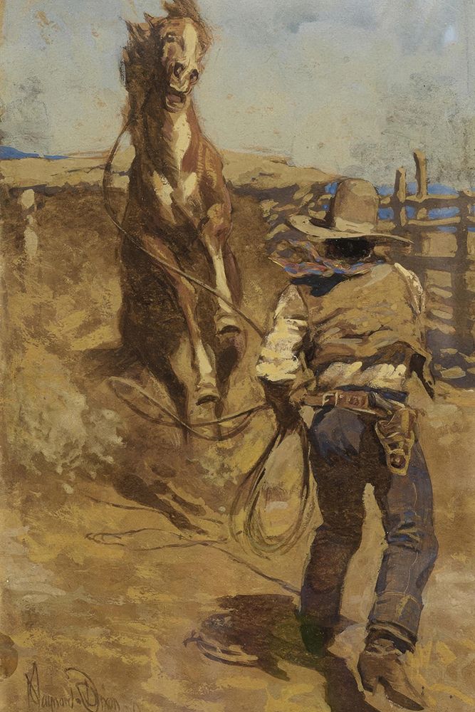 Taming the New Bronc 1908