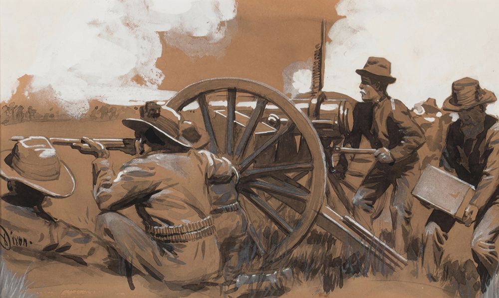 The Gatling Gun ca 1910