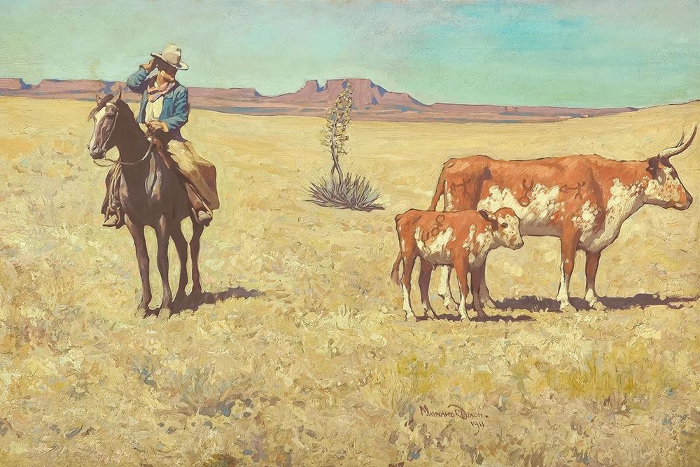 The Puzzled Cowboy 1911