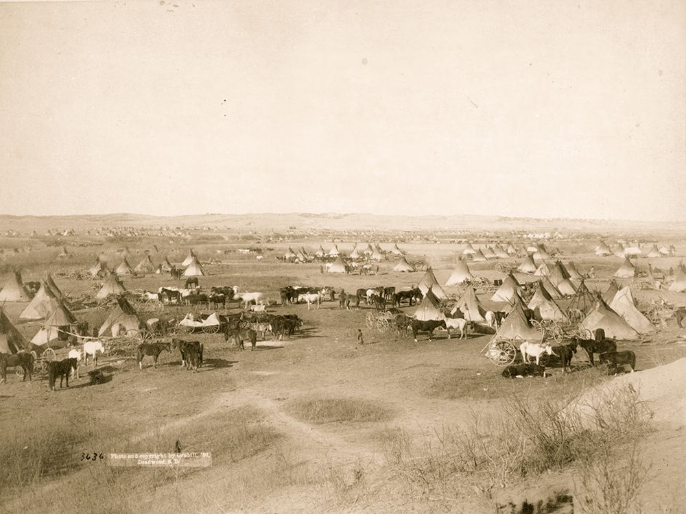 Hostile Indian Camp