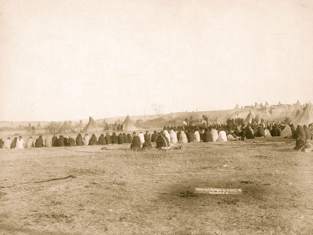 Indian Council in Hostile Camp