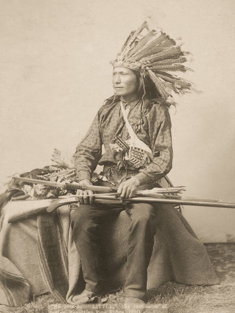 Little, the instigator of Indian Revolt at Pine Ridge, 1892
