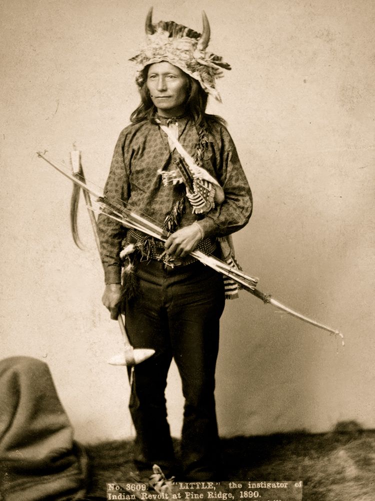Little, the instigator of Indian Revolt at Pine Ridge, 1890