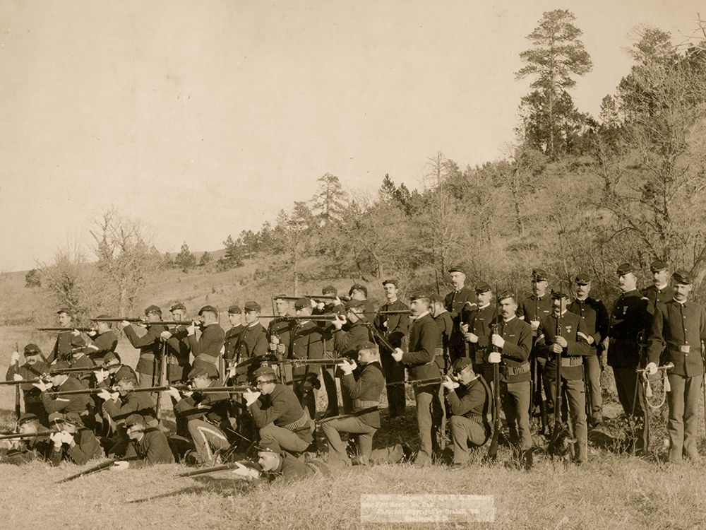 3rd U.S. Infantry - Fort Meade, SD.