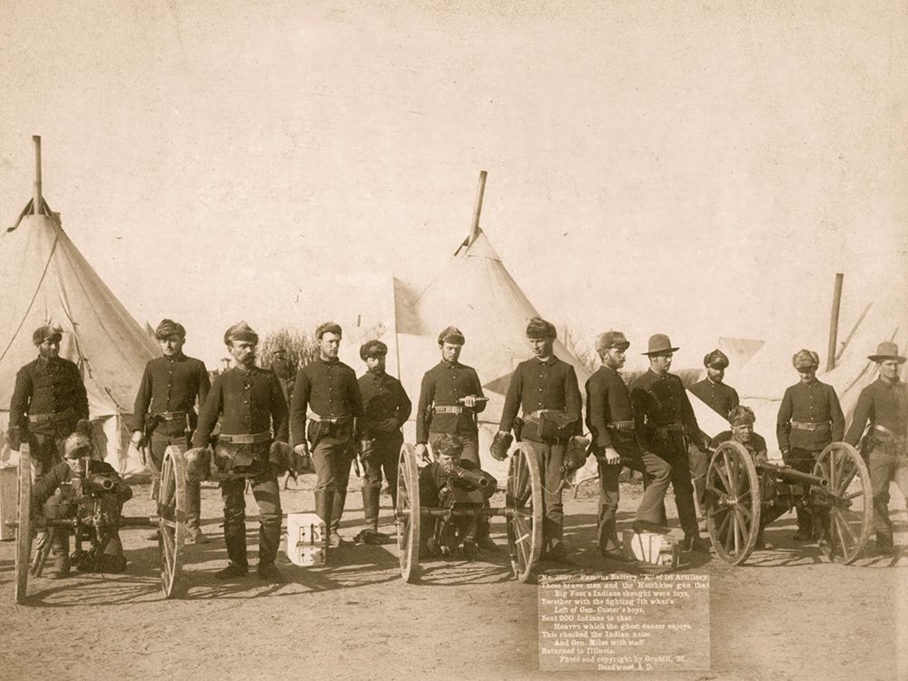 Victorious Bluecoats &amp; Their Artillery