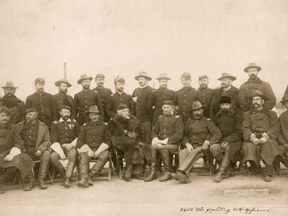 The Fighting 7th Officers