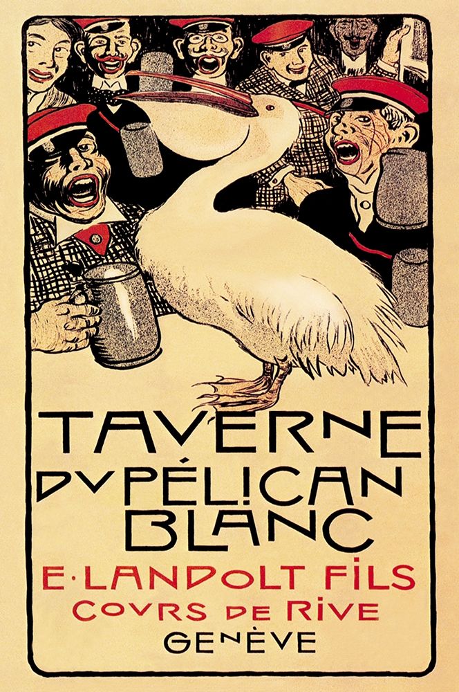 Taverne du Pelican Blanc, 1893