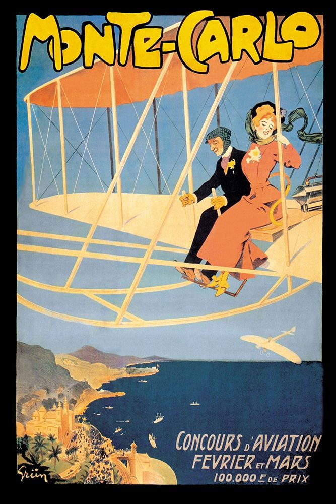 Monte Carlo Concours dAviation, 1910
