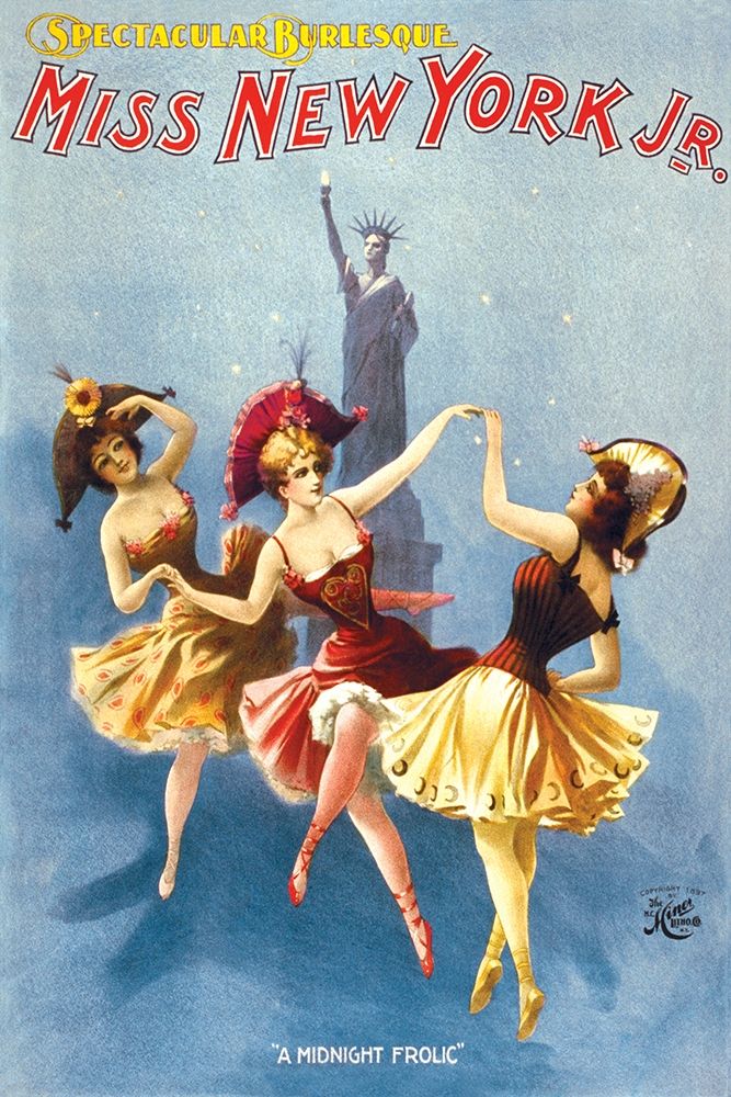 Miss New York Jr. Burlesque, 1897