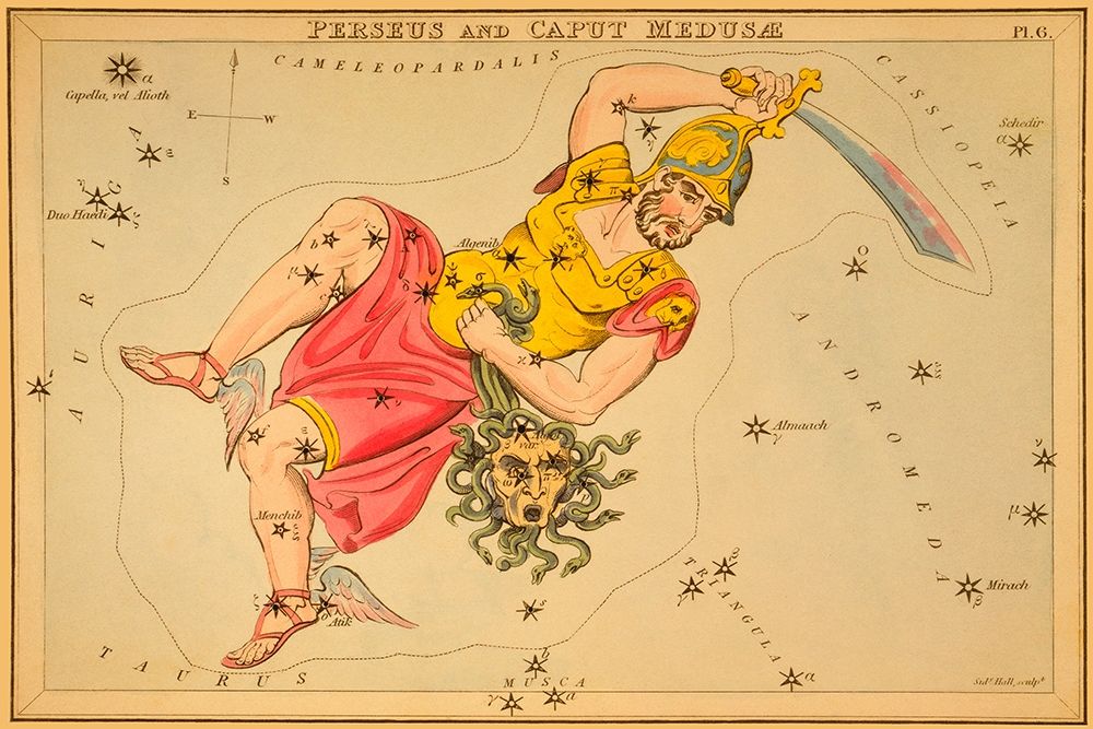 Perseus and Caput MedusÃ¦, 1825