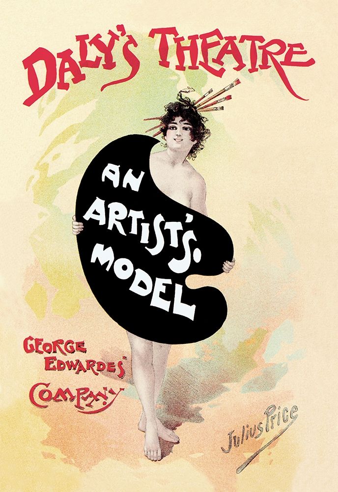 An Painters Model, 1895