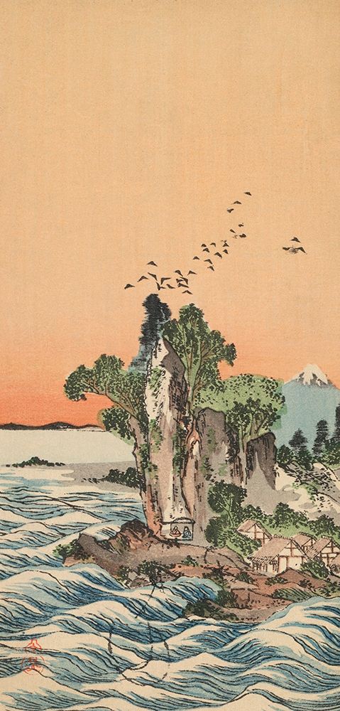 View of Shichirigahama, 1880