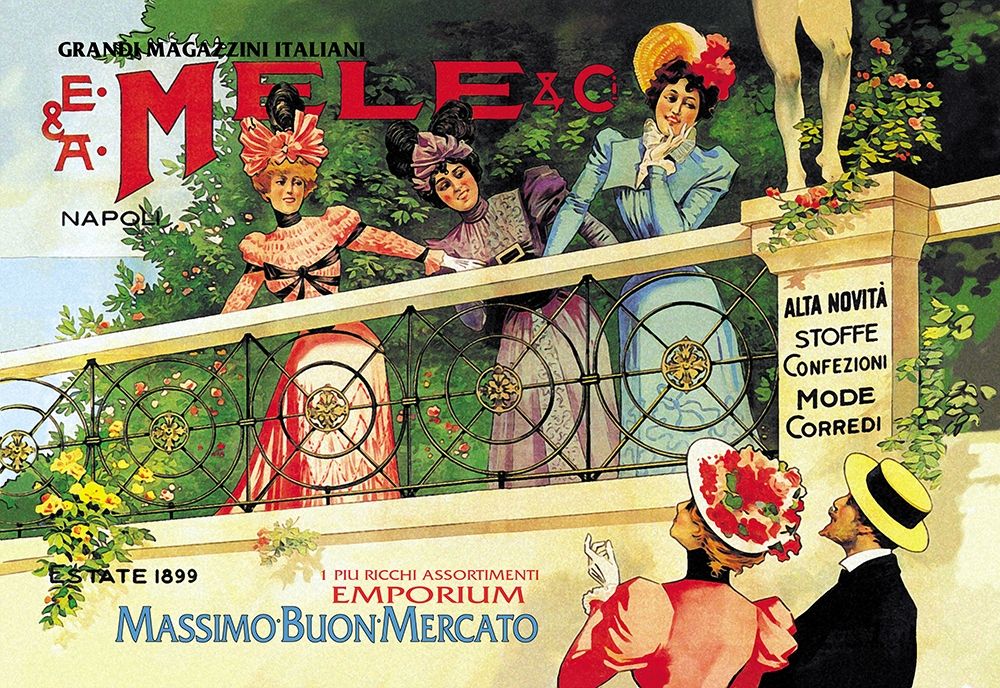 The Great Italian Store and Emporium, E. A. Mele, 1898