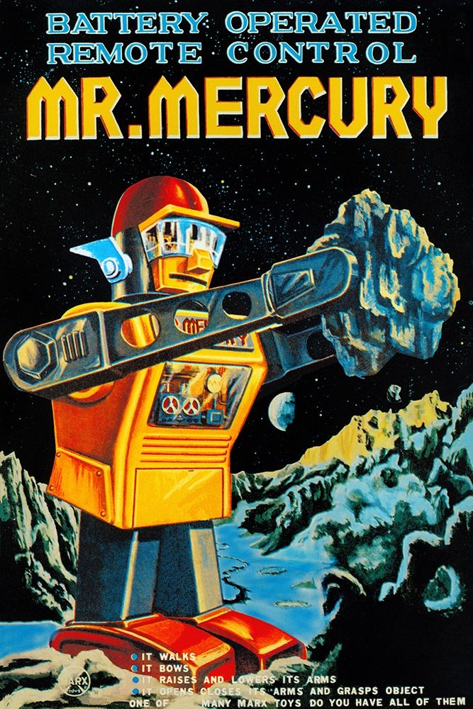 Battery Operated Remote Control Mr. Mercury