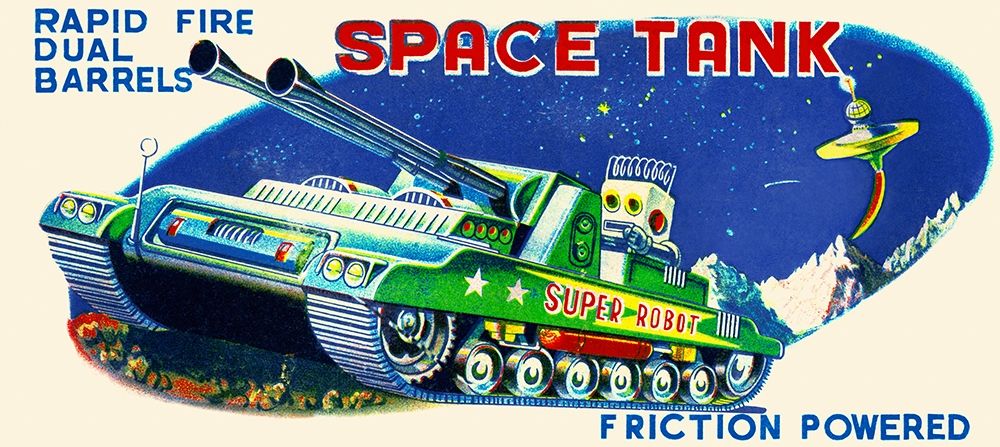 Rapid Fire Dual Barrell Space Tank