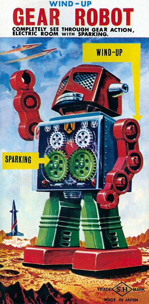 Wind-up Gear Robot