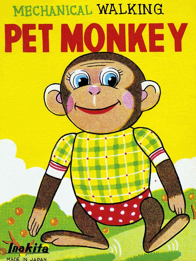 Mechanical Walking Pet Monkey