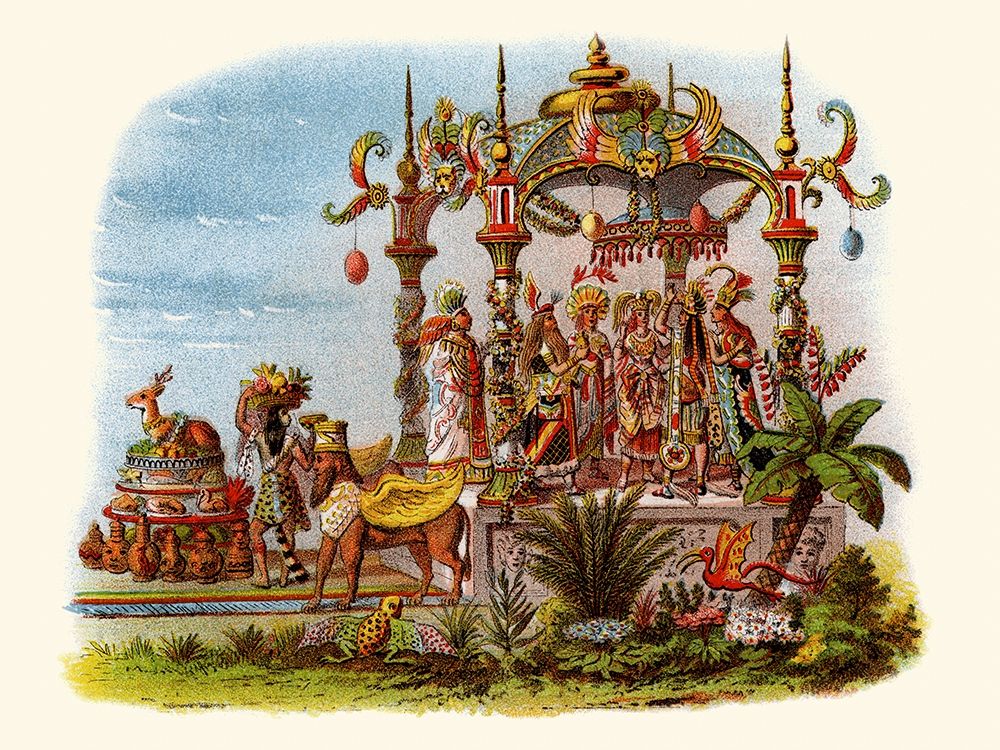 Marriage - Mardi Gras Parade Float Design