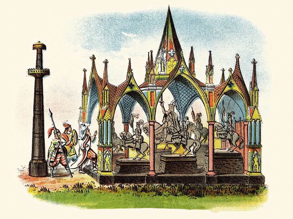 The Seven Silver Statues