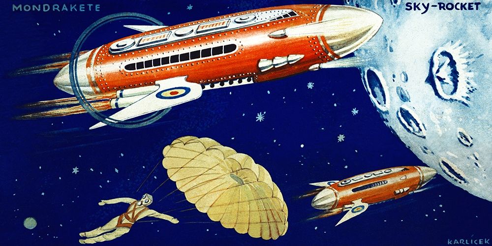 Mondrakete  Sky-Rocket