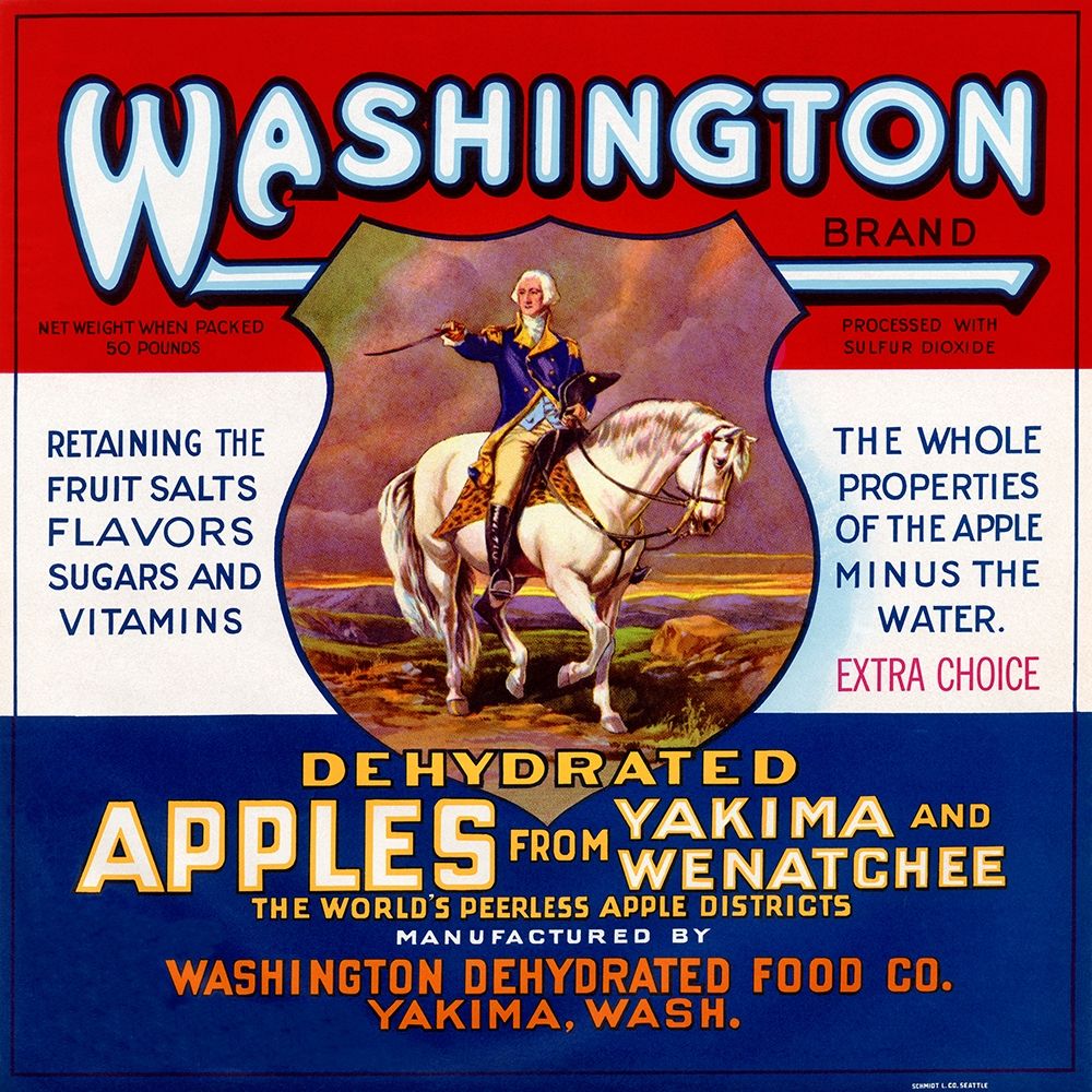 Washington Brand Dehydrated Apples