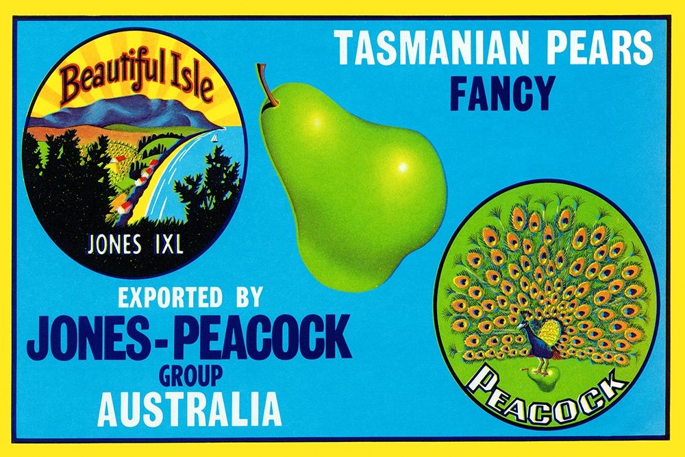 Jones-Peacock Tasmanian Pears