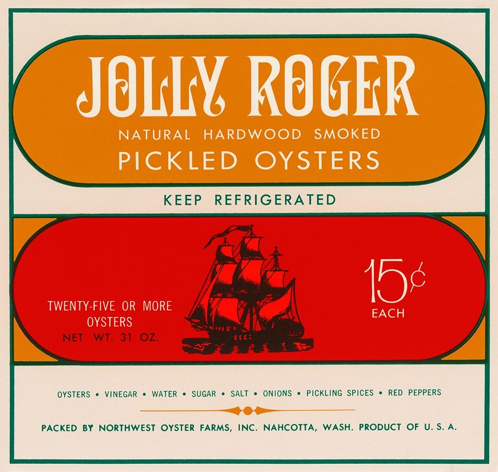 Jolly Roger Pickled Oysters