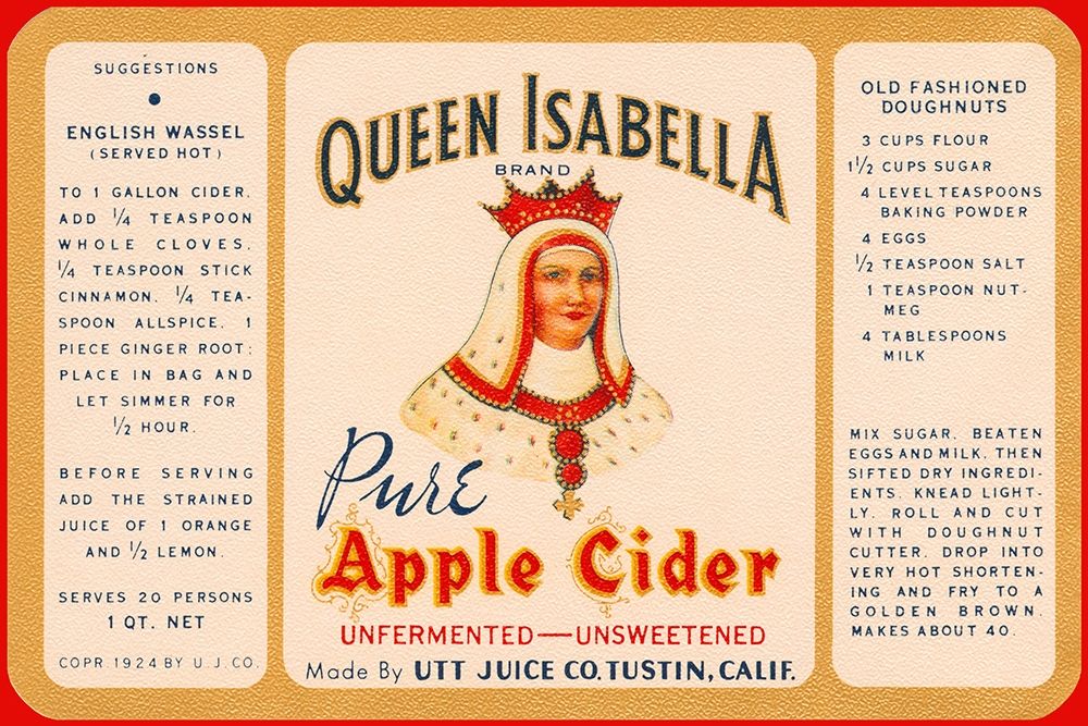 Queen Isabella Pure Apple Cider