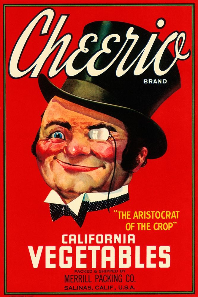Cheerio Brand California Vegetables