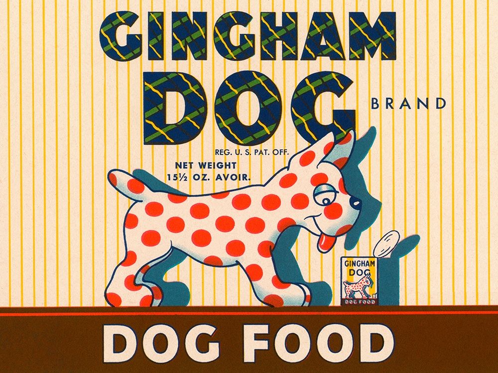Gingham Dog