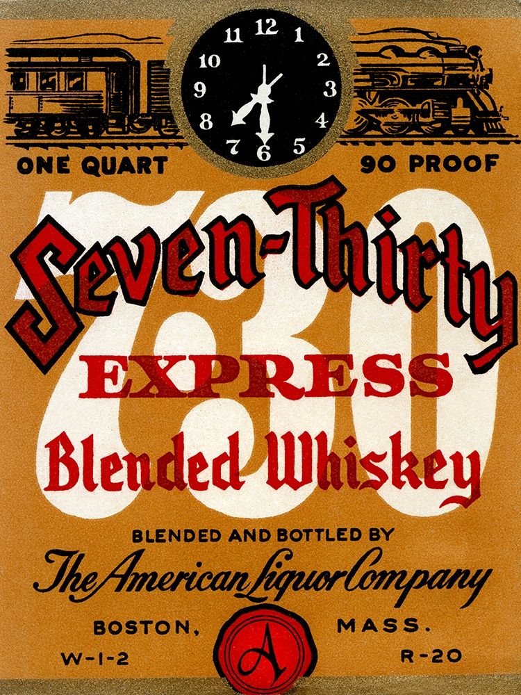 Seven-Thirty Express Blended Whiskey