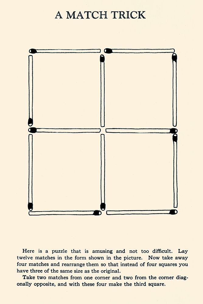 A Match Trick