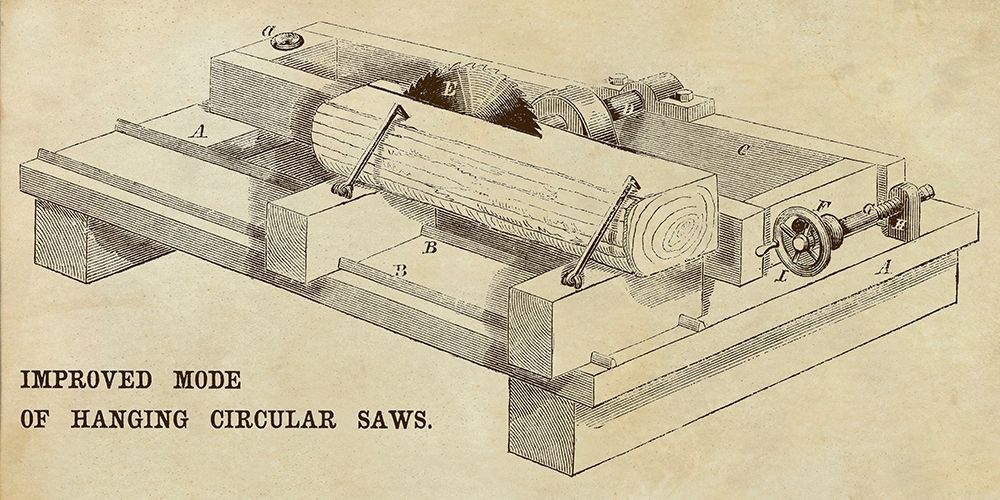 Improved Mode of Hanging Circular Saws