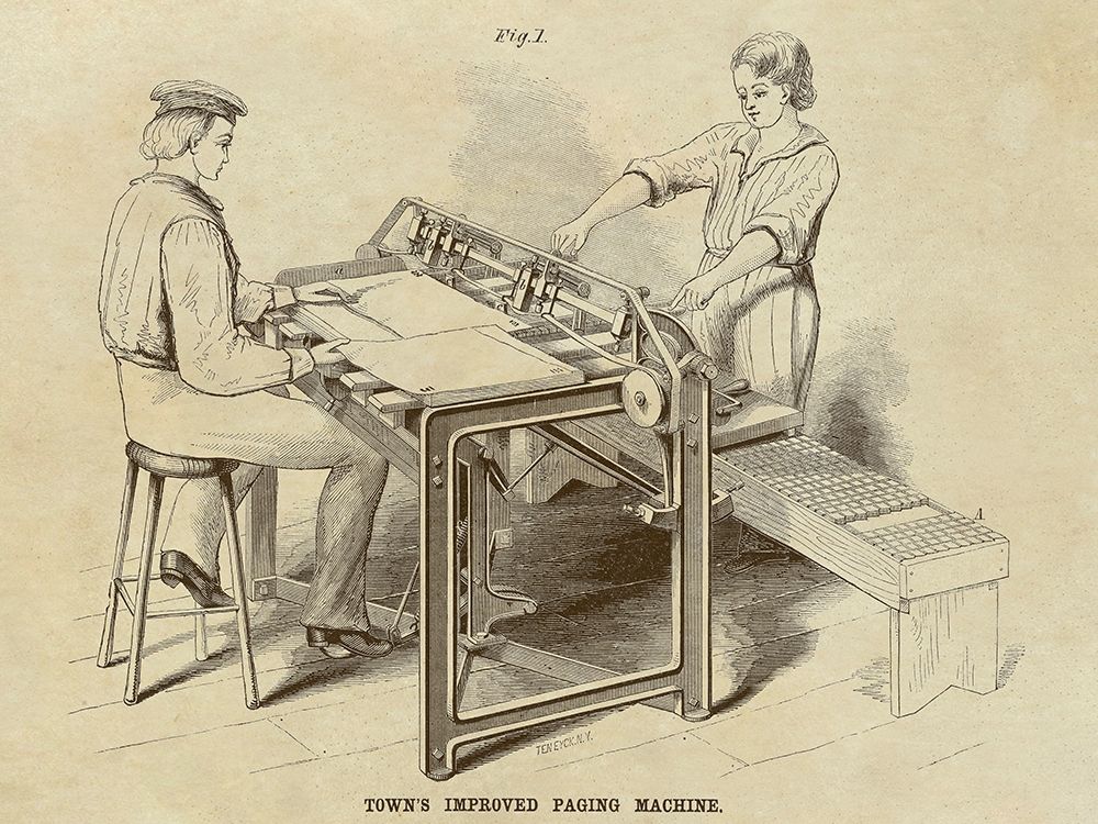 Towns Improved Paging Machine