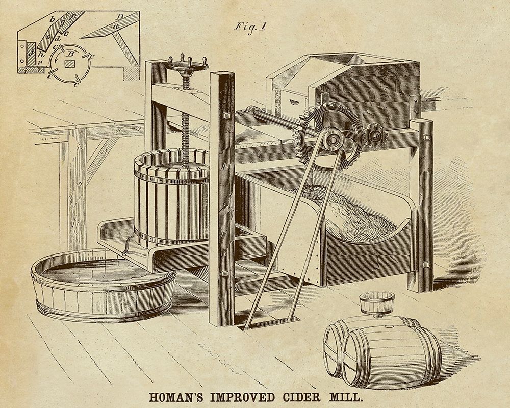 Homans Improved Cider Mill