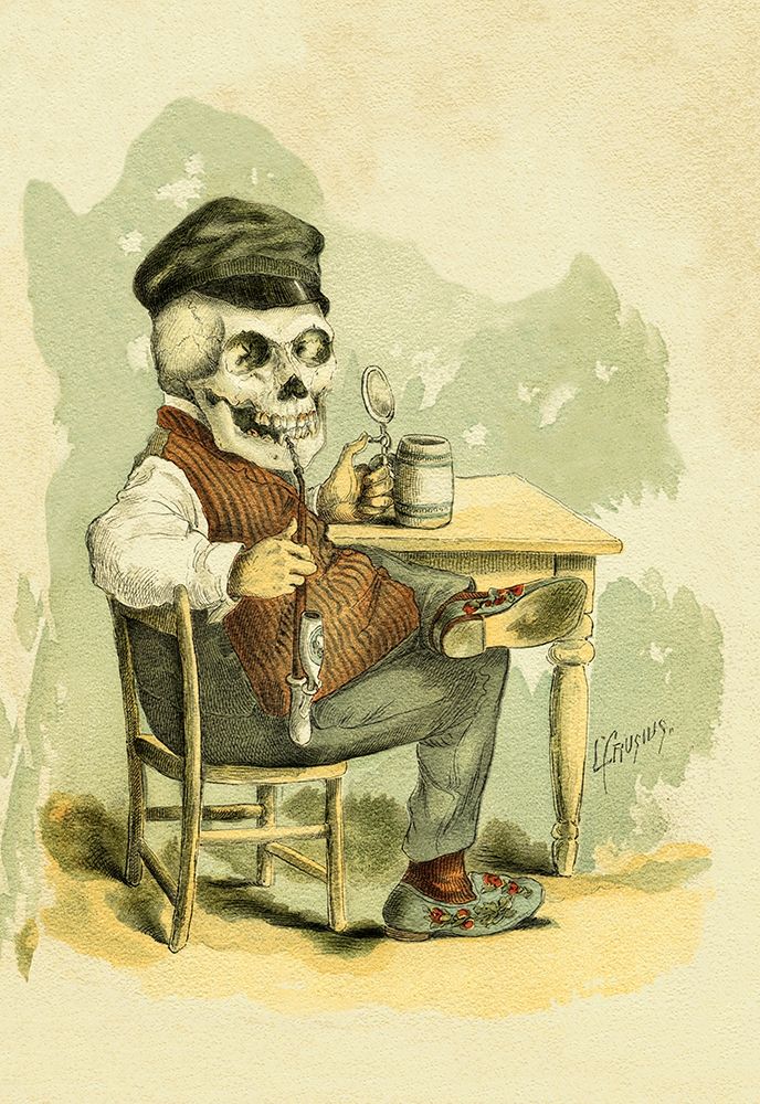 Death Tips a Pint