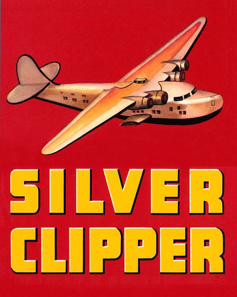 Silver Clipper Crate Label
