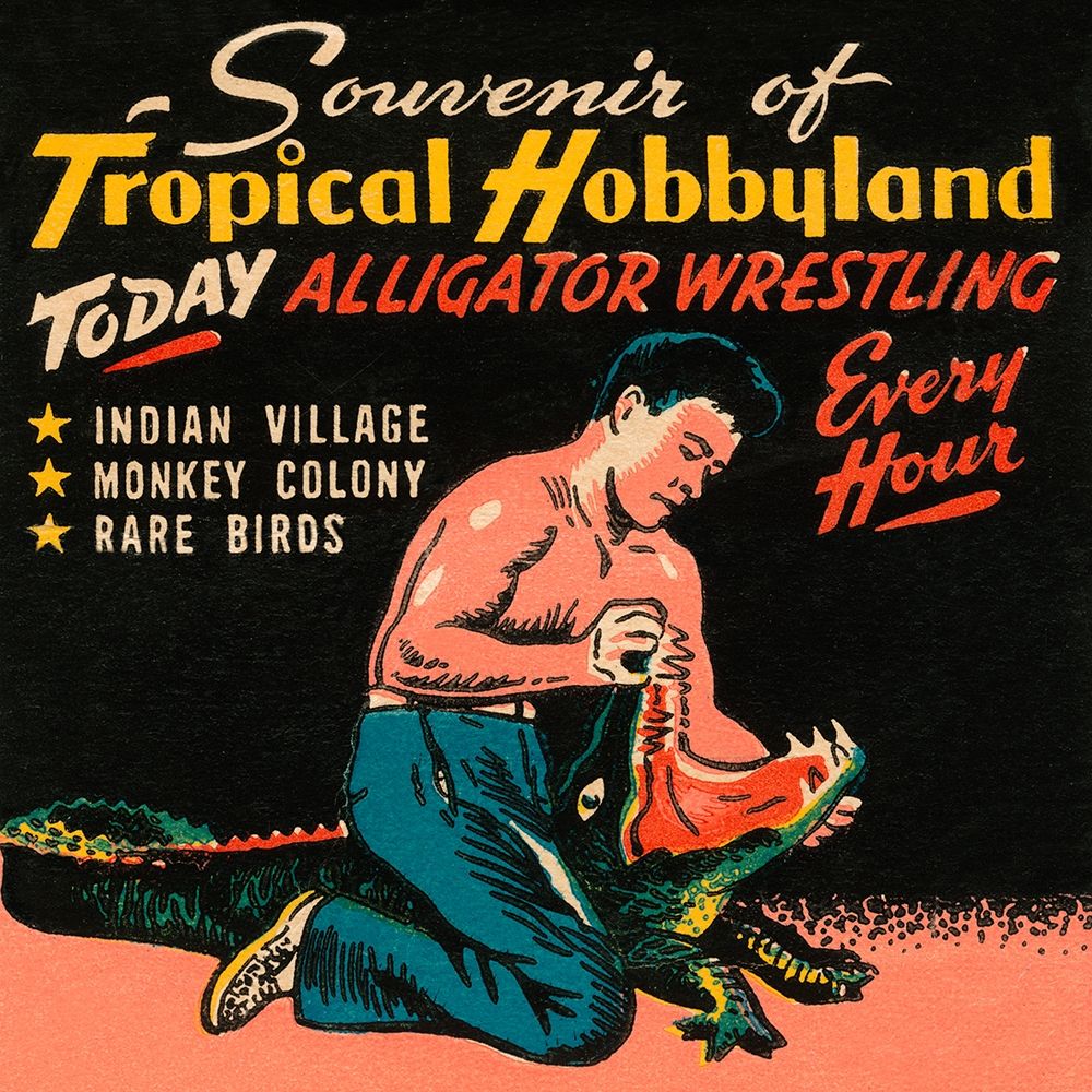 Tropical Hobbyland - Alligator Wrestling