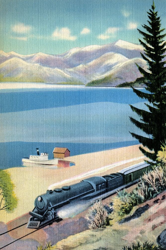 Steaming Along the Coast