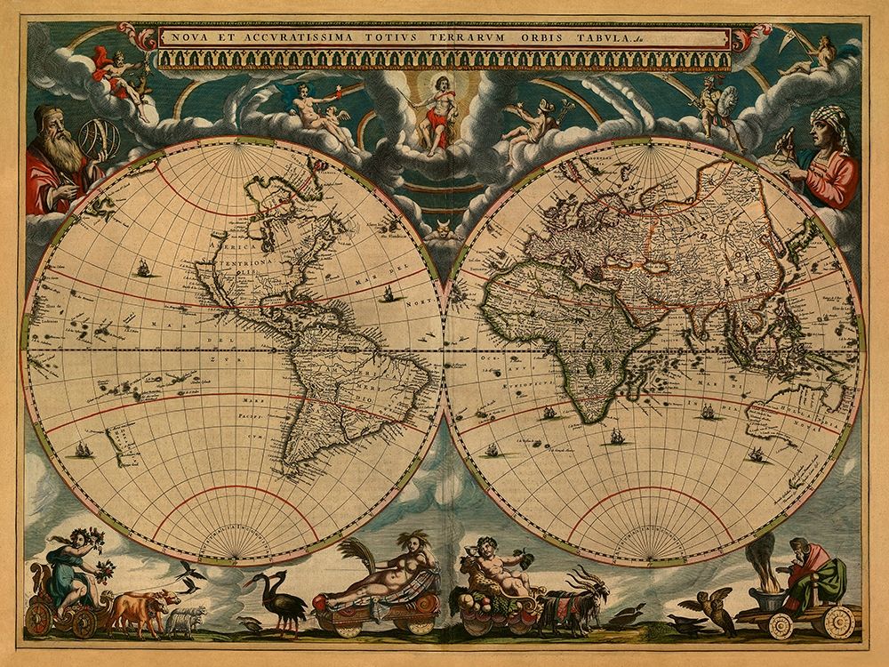 New and Accurate Map of the World